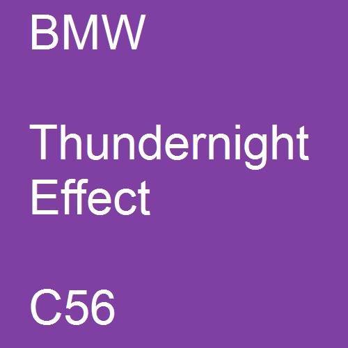 BMW, Thundernight Effect, C56.